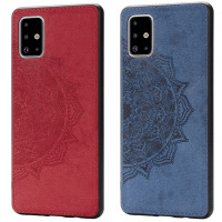 

TPU+Textile чехол Mandala с 3D тиснением для Samsung Galaxy A51