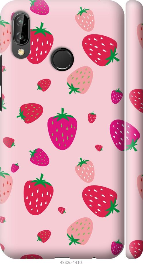 

Чехол на Huawei P20 Lite Клубнички
