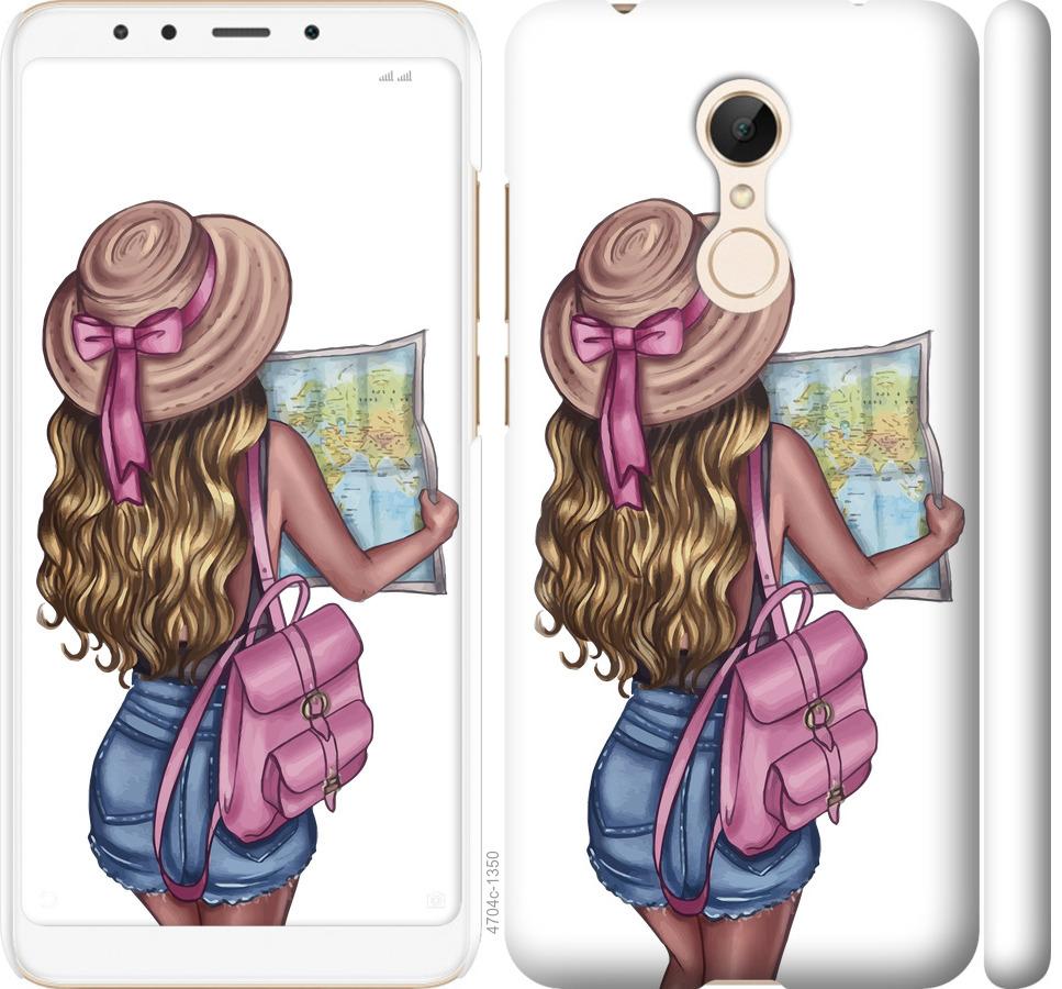 

Чохол на Xiaomi Redmi 5 Дівчина з картою