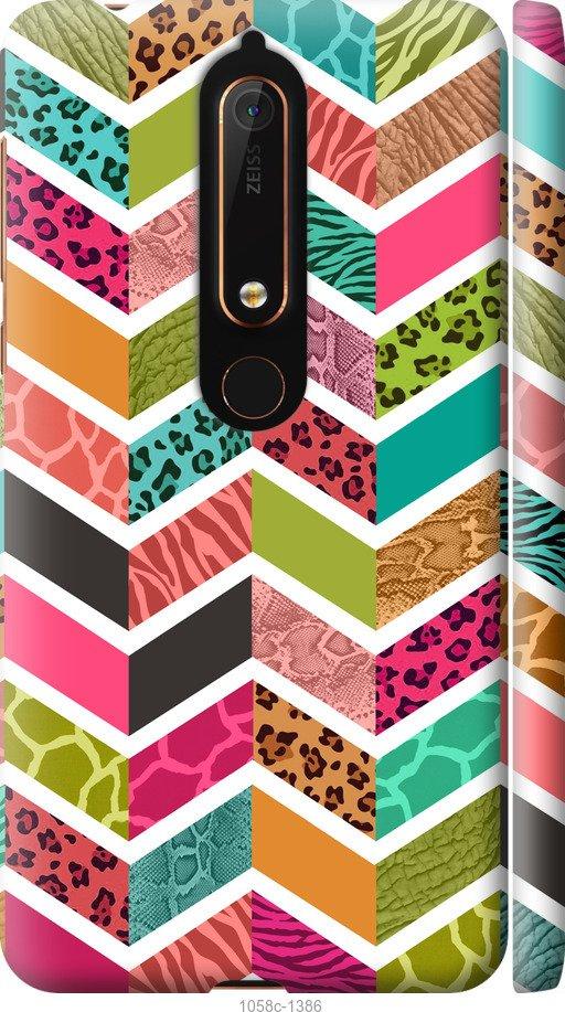 

Чехол на Nokia 6 2018 Шеврон v3