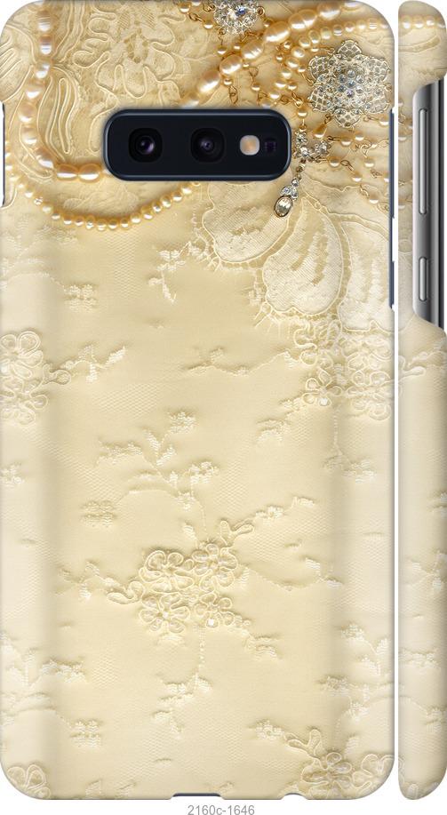 

Чехол на Samsung Galaxy S10e Кружевной орнамент