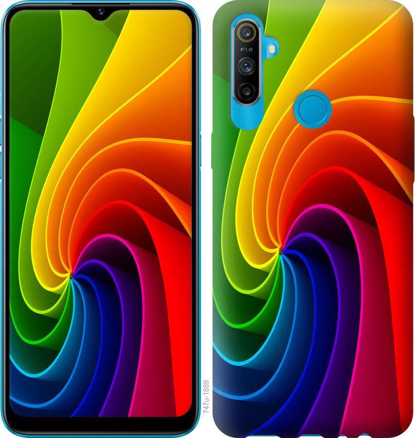 

Чохол на Realme C3 Райдужний вихор