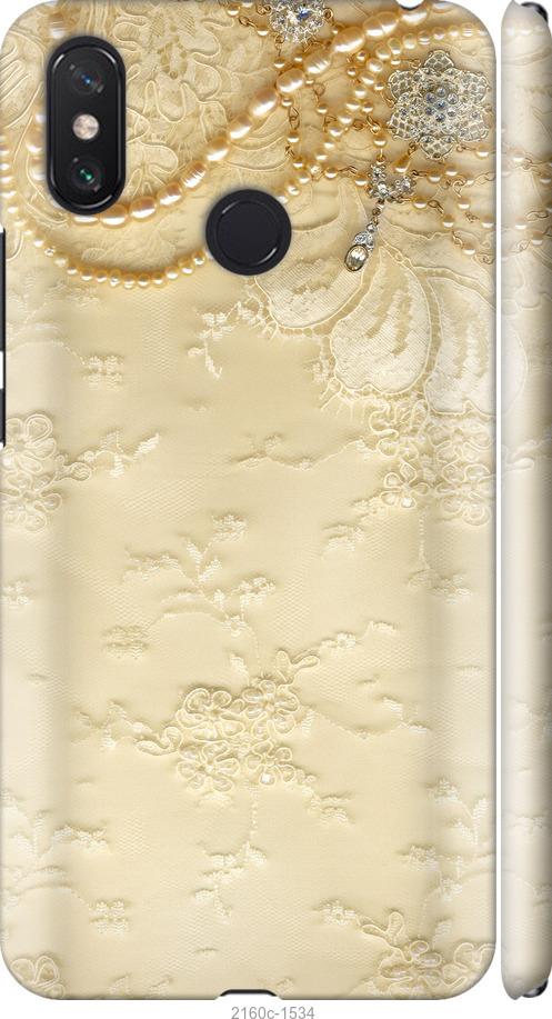 

Чехол на Xiaomi Mi Max 3 Кружевной орнамент