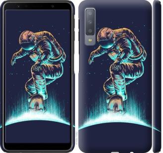 

Чехол на Samsung Galaxy A7 (2018) A750F Космонавт на скейтборде