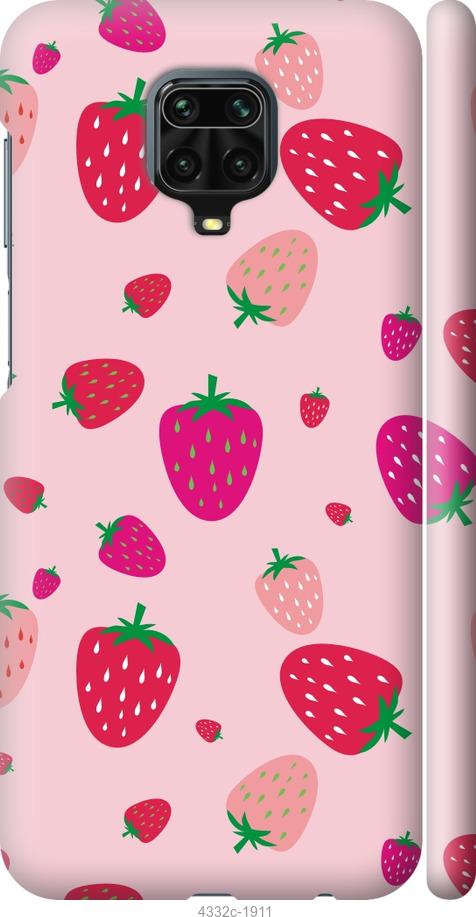 

Чохол на Xiaomi Redmi Note 9 Pro Полунички