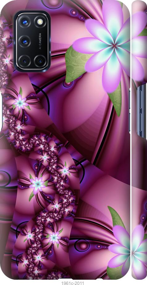 

Чехол на Oppo A72 Цветочная мозаика