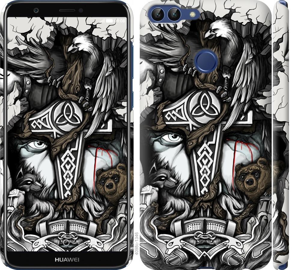 

Чохол на Huawei P Smart Тату Викинг