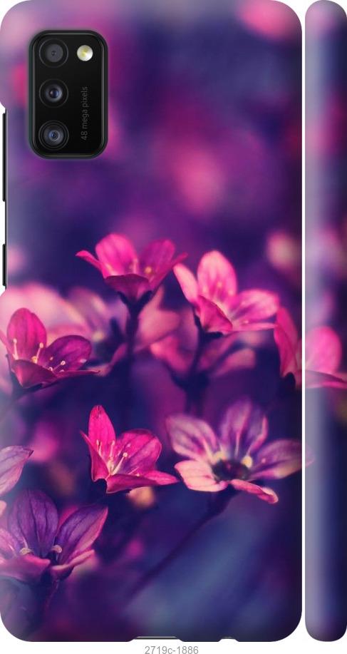 

Чехол на Samsung Galaxy A41 A415F Пурпурные цветы