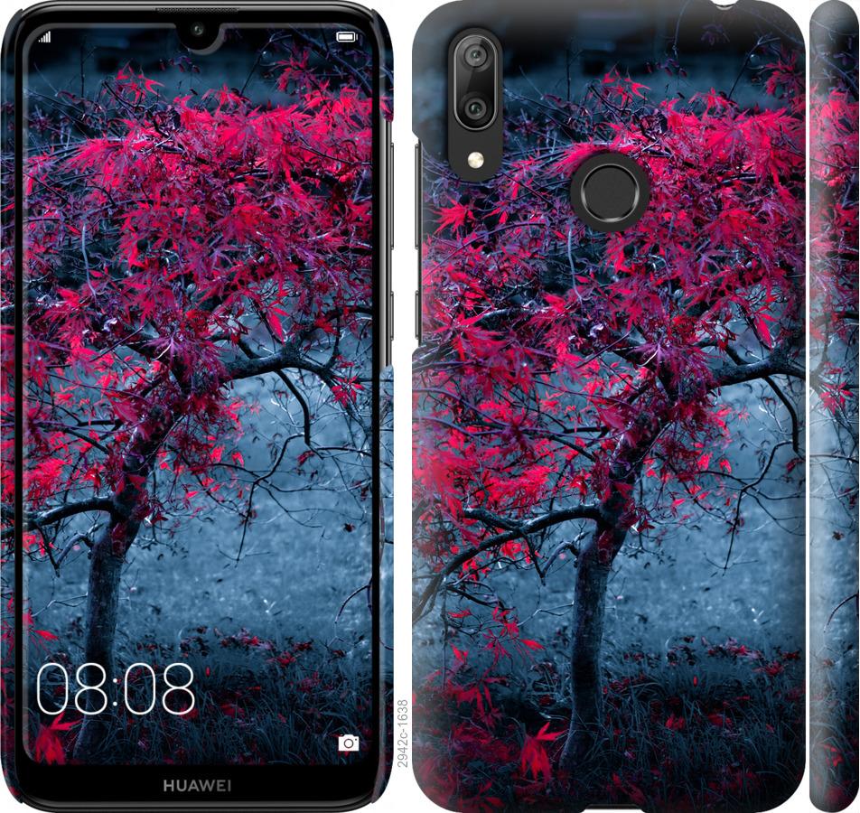 

Чохол на Huawei Y7 2019 Дерево з яскравими листям