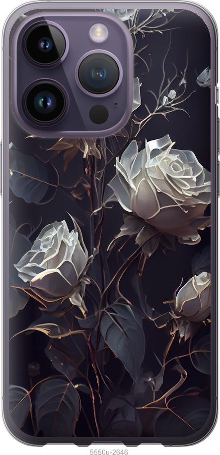 Чехол на iPhone 14 Pro Розы 2