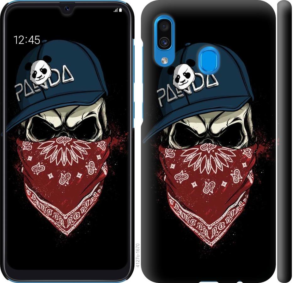 

Чехол на Samsung Galaxy A30 2019 A305F Череп в кепке