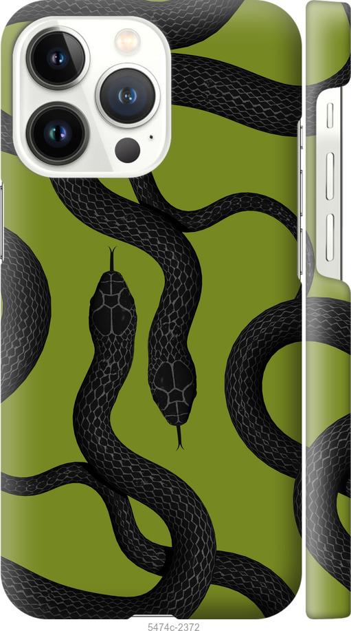 

Чехол на iPhone 13 Pro Змеи v2