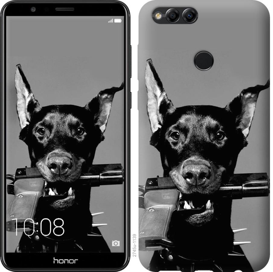 

Чохол на Huawei Honor 7X Доберман