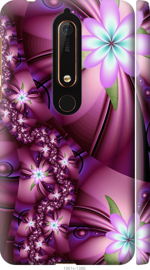 

Чехол на Nokia 6.1 Цветочная мозаика