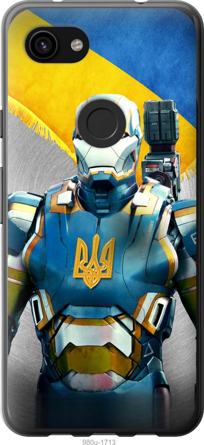

Чехол на Google Pixel 3a XL Украинский киборг