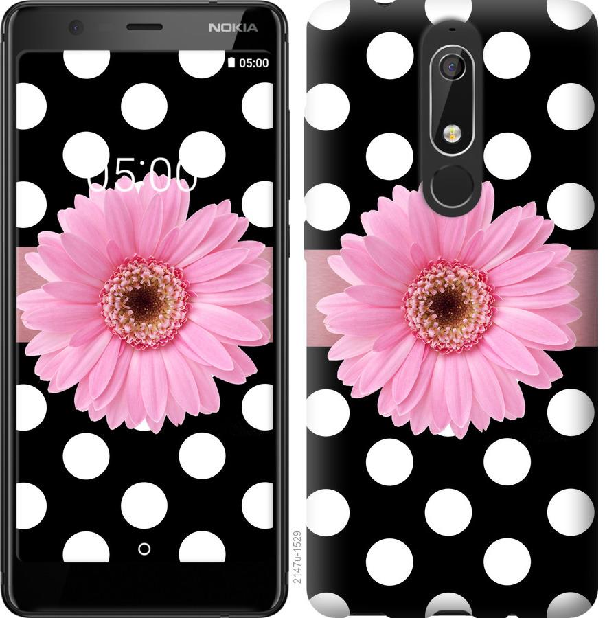

Чохол на Nokia 5.1 горошок 2