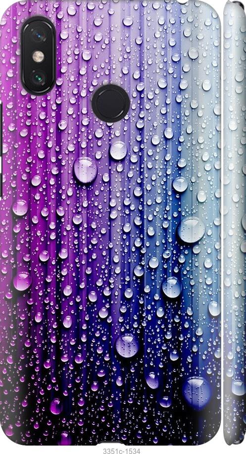 

Чехол на Xiaomi Mi Max 3 Капли воды
