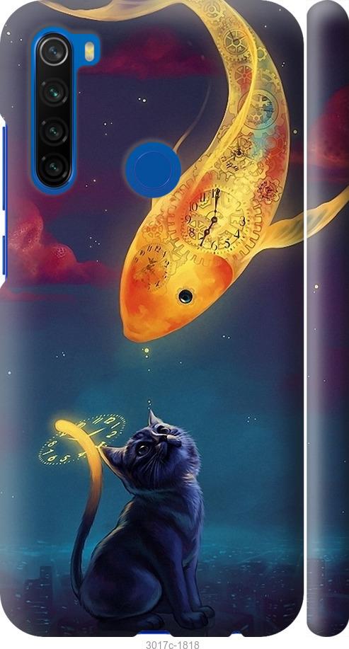 

Чехол на Xiaomi Redmi Note 8T Кошкин сон
