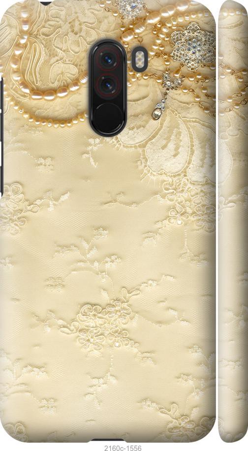 

Чехол на Xiaomi Pocophone F1 Кружевной орнамент
