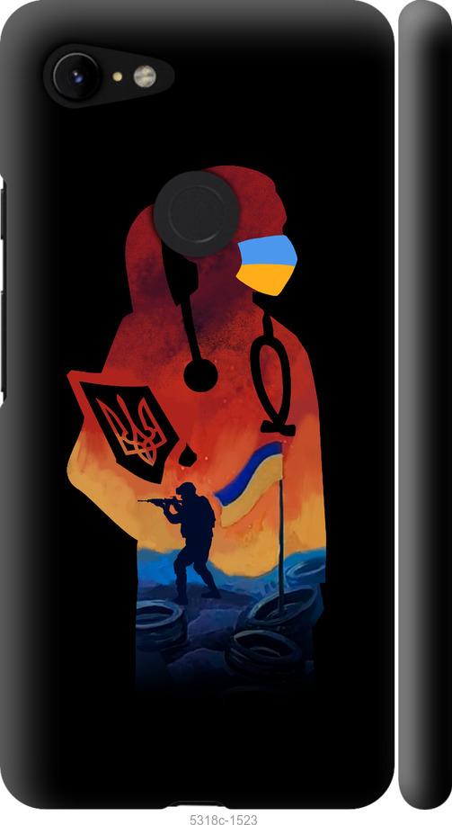 

Чехол на Google Pixel 3 XL Врач-волонтер