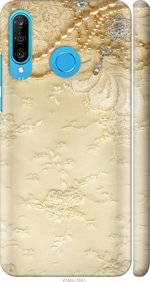 

Чехол на Huawei P30 Lite Кружевной орнамент