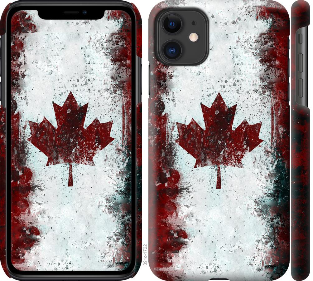 Чохол на iPhone 11 Прапор Канади