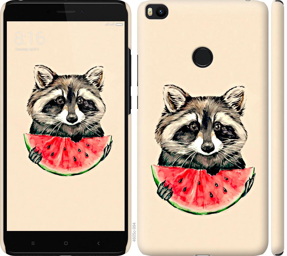 

Чехол на Xiaomi Mi Max 2 Енотик с арбузом