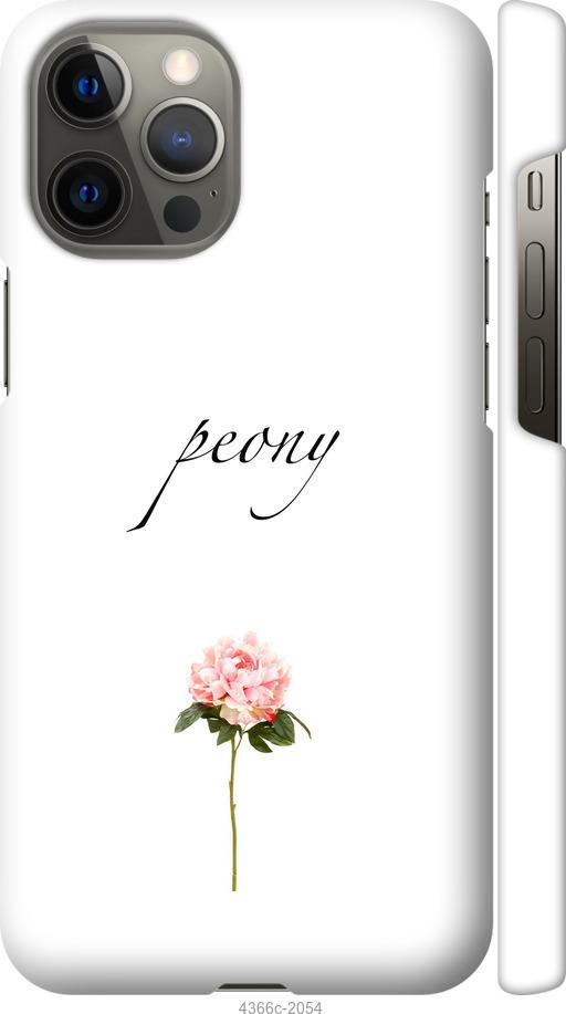 

Чехол на iPhone 12 Pro Max Пион