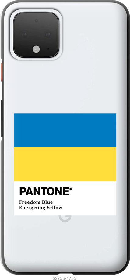 

Чехол на Google Pixel 4 Прапор Пантон
