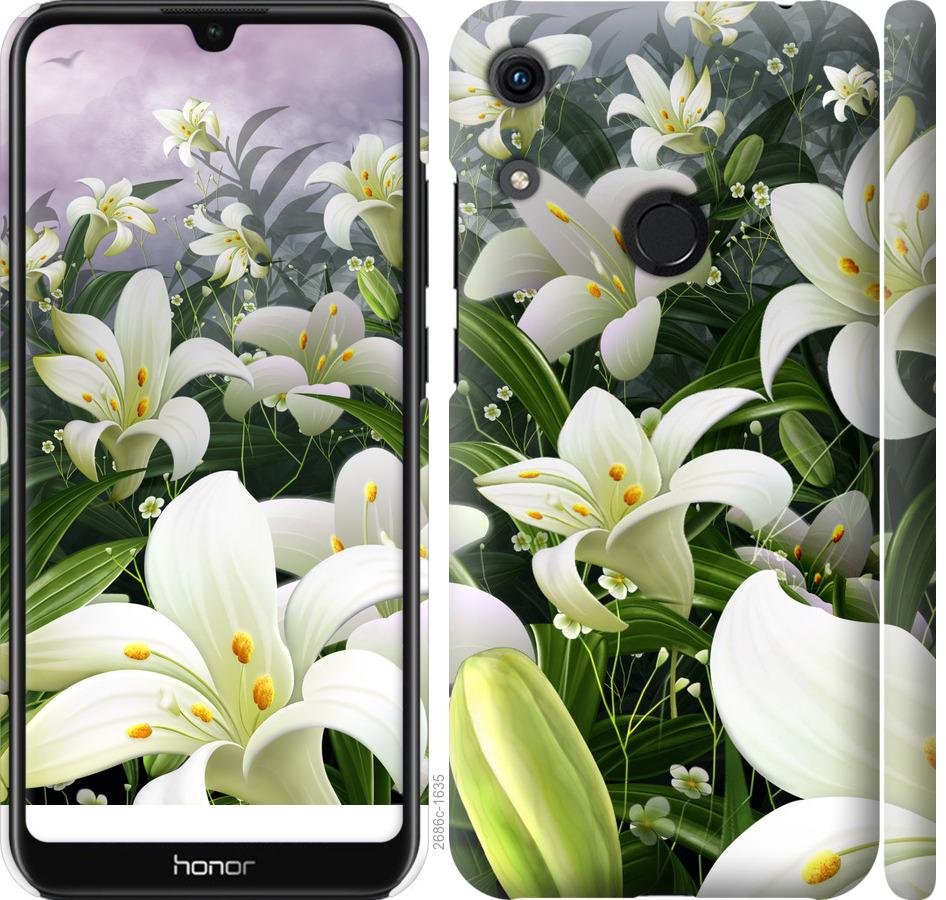 

Чохол на Huawei Honor 8A білі лілії