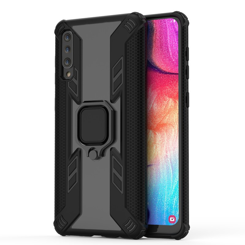 

Ударопрочный чехол Combo Ring for Magnet для Samsung Galaxy A50 (A505F) / A50s / A30s Черный (106882)