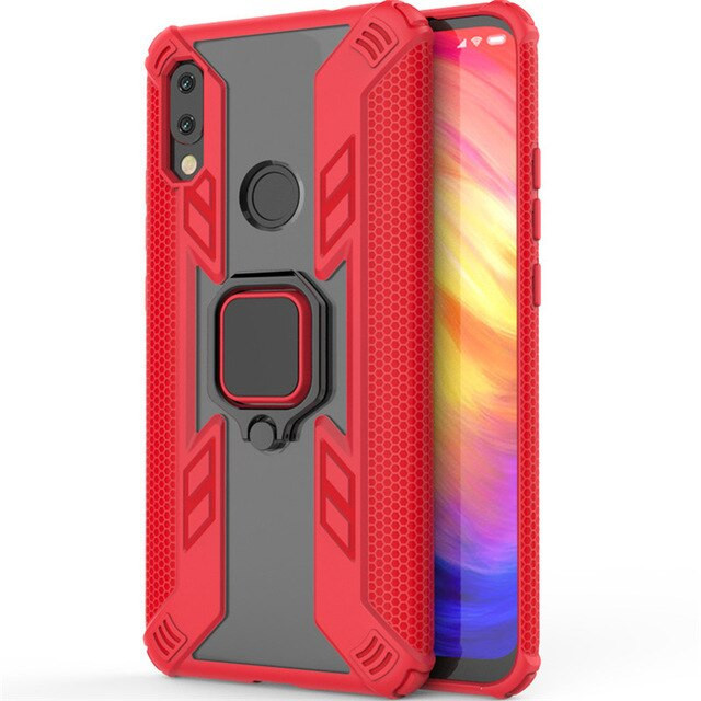 

Ударопрочный чехол Combo Ring for Magnet для Xiaomi Redmi 7 Красный (105959)