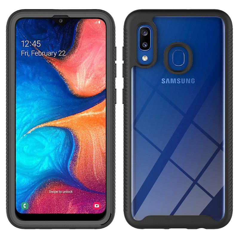 

Ударопрочный чехол Full-body Bumper Case для Samsung Galaxy A20 (A205F) Черный (108662)