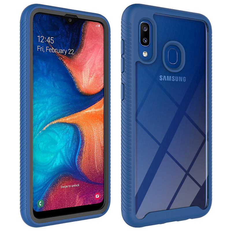 

Ударостійкий чохол Full-body Bumper Case для Samsung Galaxy A30 (Синій)