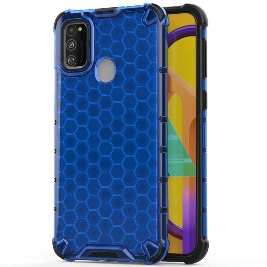 

Ударопрочный чехол Honeycomb для Samsung Galaxy M21 Синий (115867)