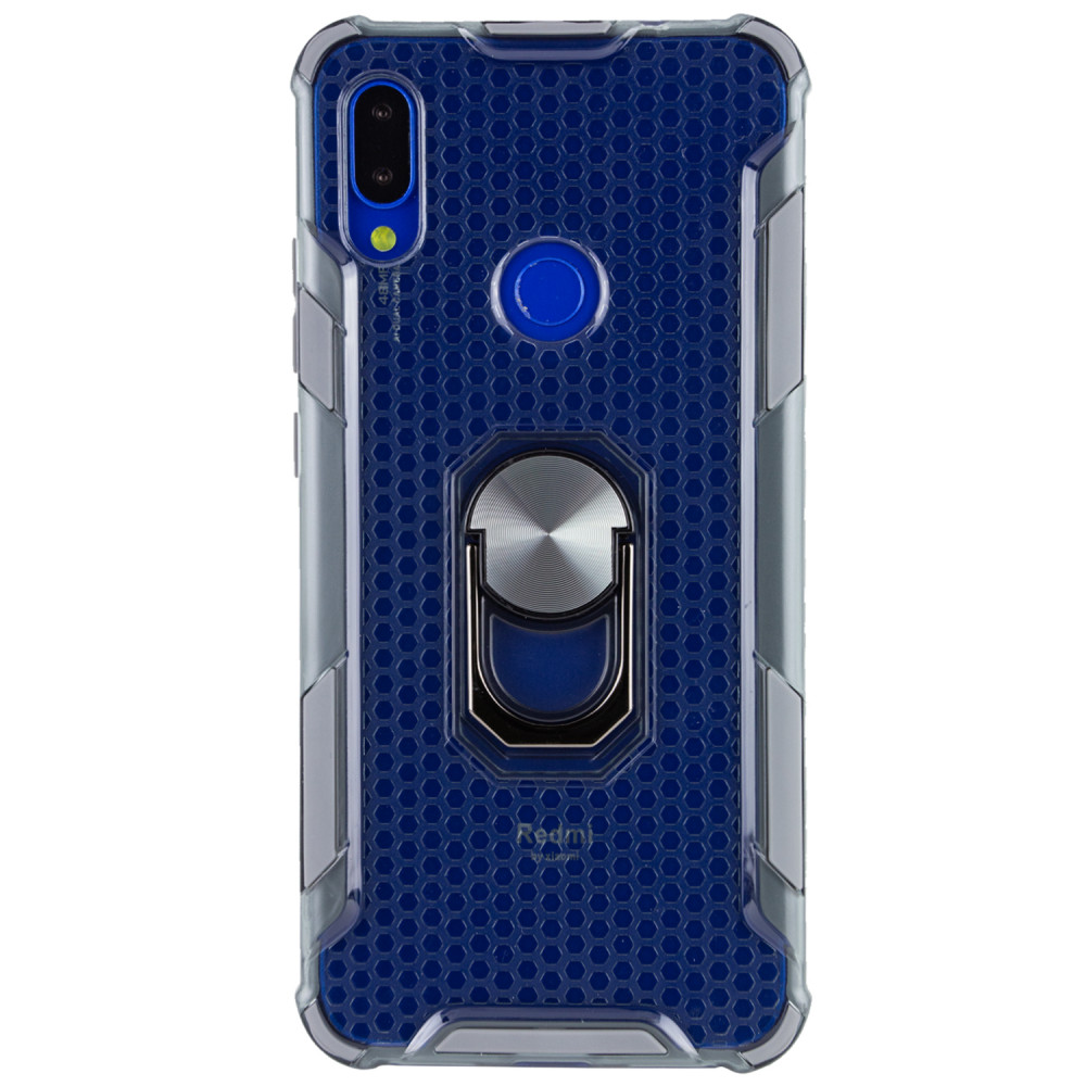 

Ударопрочный чехол Honeycomb Ring для Xiaomi Redmi Note 7s Темно-серый (115914)