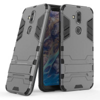 

Ударопрочный чехол-подставка Transformer для Nokia 8.1 (Nokia X7) с мощной защитой корпуса
