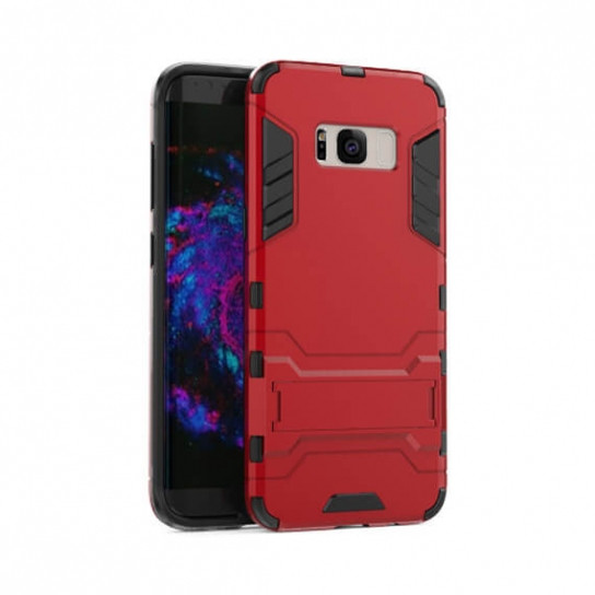 

Ударостійкий чохол-підставка Transformer для Samsung Galaxy S8+ (G955) (Червоний / Dante Red)