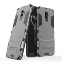 

Ударопрочный чехол-подставка Transformer для Samsung Galaxy A6 Plus (2018) с мощной защитой корпуса
