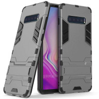 

Ударопрочный чехол-подставка Transformer для Samsung Galaxy S10 с мощной защитой корпуса