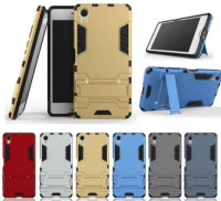 

Ударопрочный чехол-подставка Transformer для Sony Xperia X / Xperia X Dual с мощной защитой корпуса