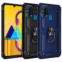 

Ударопрочный чехол Serge Ring магнитный держатель для Samsung Galaxy M30s