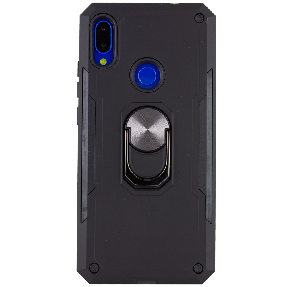 

Ударостійкий чохол SG Ring Color магнітний тримач для Xiaomi Redmi Note 7s (Чорний)