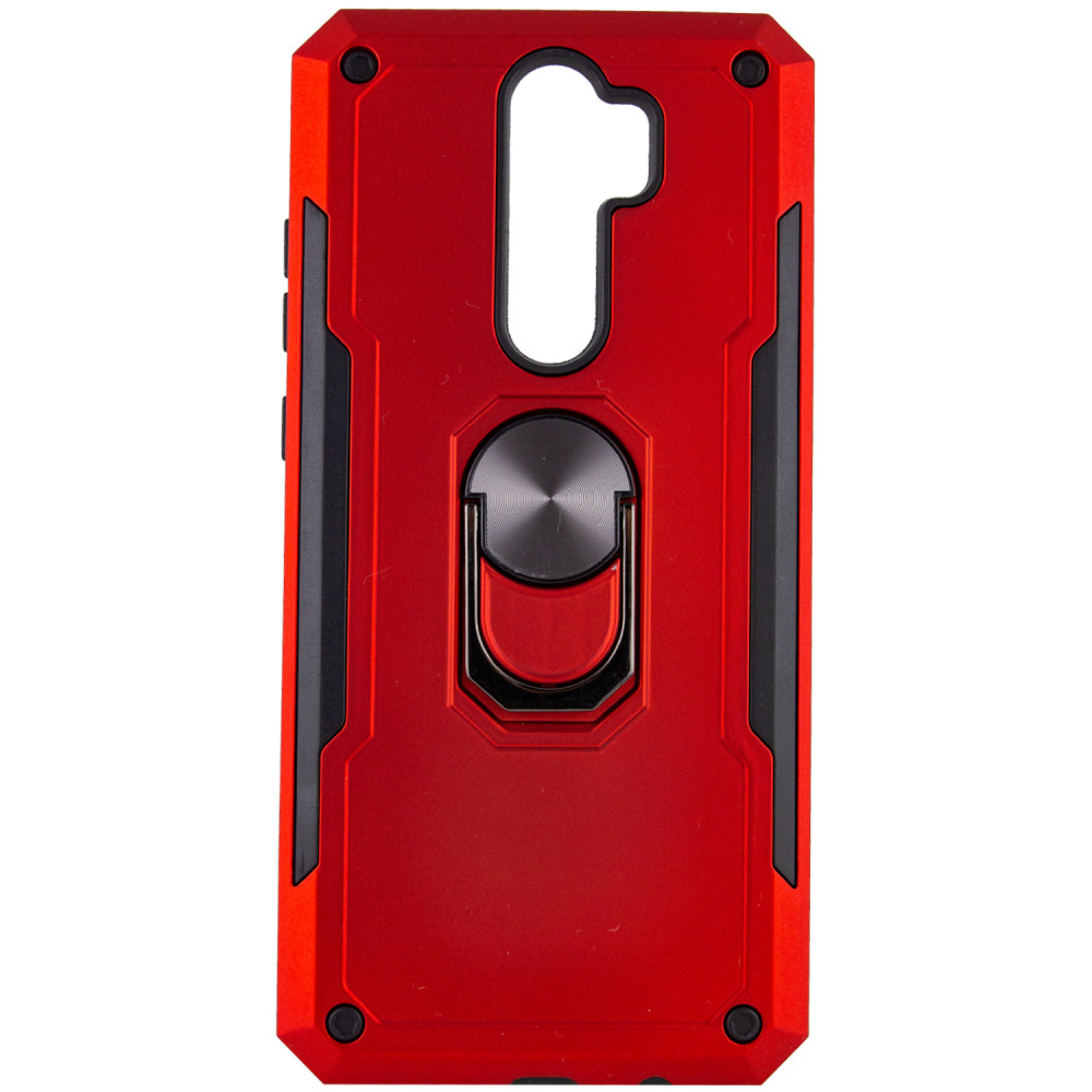 

Ударопрочный чехол SG Ring Color магнитный держатель для Xiaomi Redmi Note 8 Pro Красный (111530)