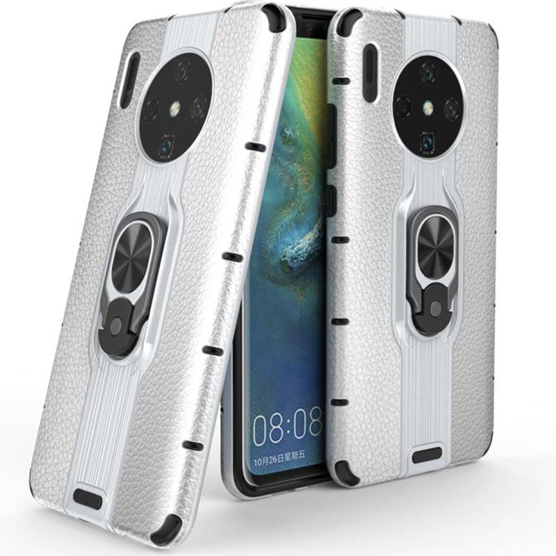 

Ударопрочный чехол Transformer Alita под магнитный держатель для Huawei Mate 30 Серебряный (121021)