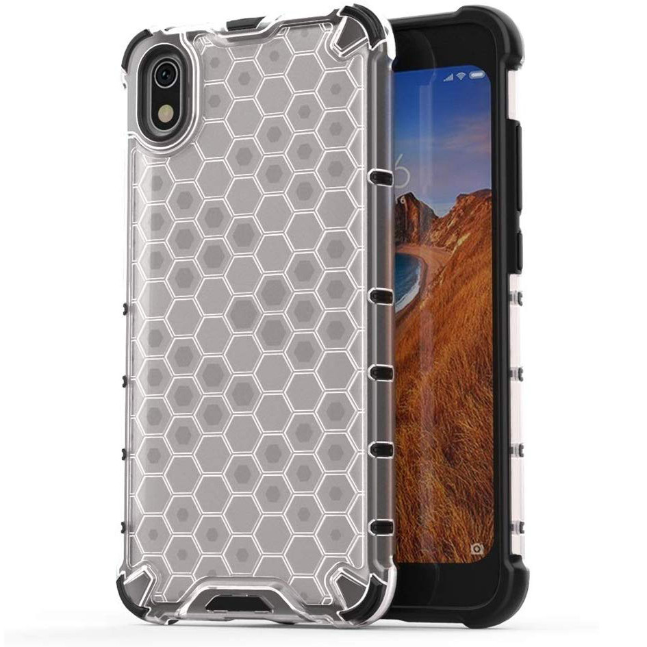 

Ударопрочный чехол Honeycomb для Xiaomi Redmi 7A Прозрачный (111538)