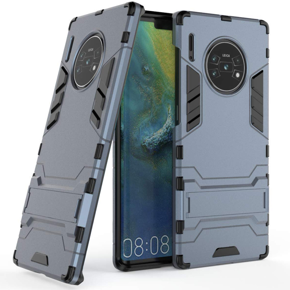 

Ударопрочный чехол Transformer Ring for Magnet для Huawei Mate 30 Pro Серый / Metal slate (118665)