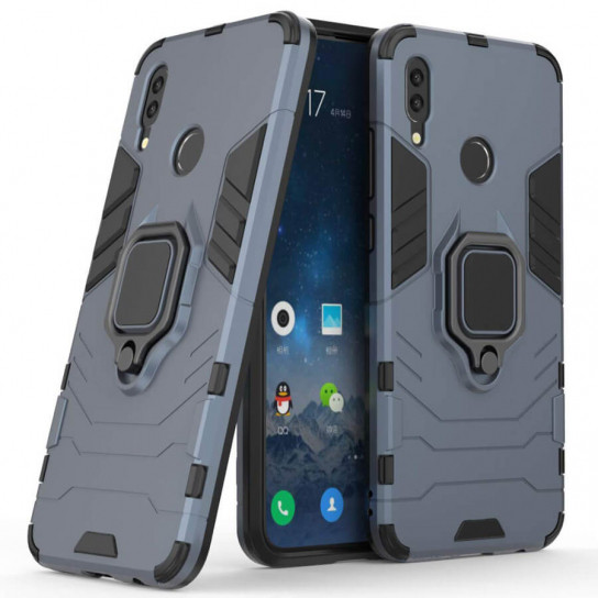 

Ударопрочный чехол Transformer Ring for Magnet для Huawei Y7 2019 /Huawei Y7 Prime 2019 Серый / Metal slate (98932)
