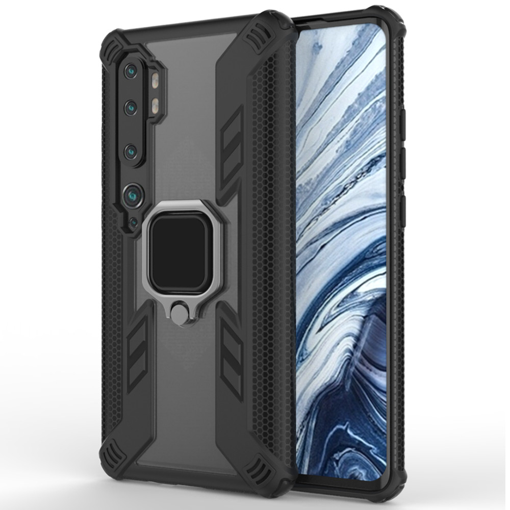 

Ударопрочный чехол Combo Ring for Magnet для Xiaomi Mi Note 10 / Note 10 Pro/Mi CC9 Pro Черный (122151)