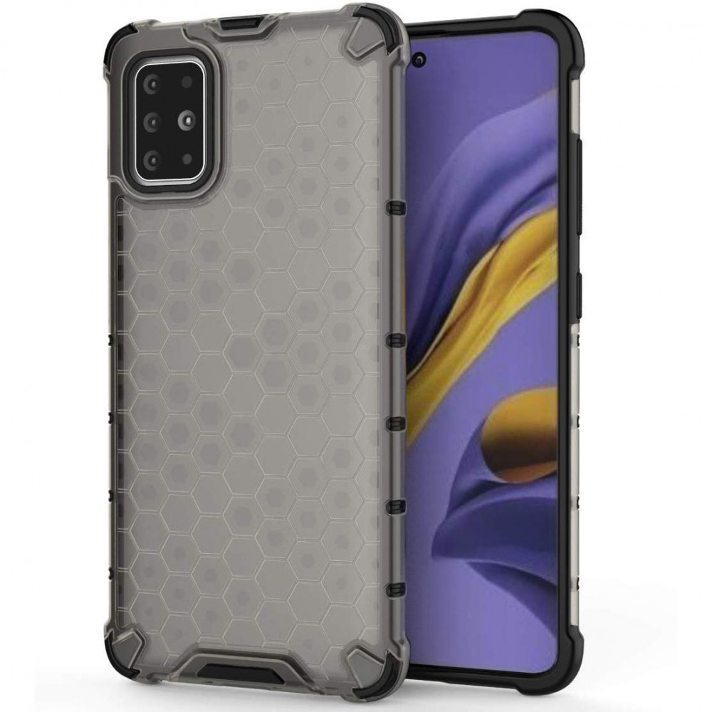 

Ударопрочный чехол Honeycomb для Samsung Galaxy A71 Черный (125321)